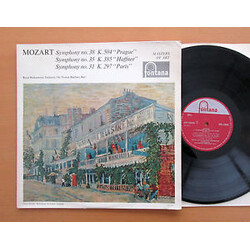Wolfgang Amadeus Mozart / Sir Thomas Beecham Symphony No.38, No.35 & No. 31 Vinyl LP USED
