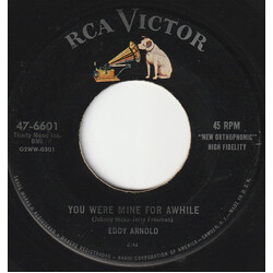 Eddy Arnold You Were Mine For A While / Casey Jones USED VINYL 7INCH 45 RPM
