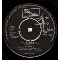 The Jackson 5 Hallelujah Day USED VINYL 7"