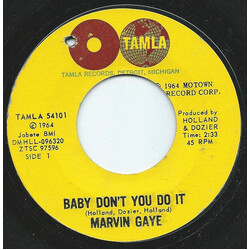 Marvin Gaye Baby Don't You Do It / Walk On The Wild Side USED VINYL 7INCH 45 RPM SINGLE STYRENE