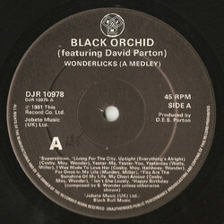 Black Orchid (6) / David Parton Wonderlicks (A Medley) USED VINYL 12INCH 45 RPM