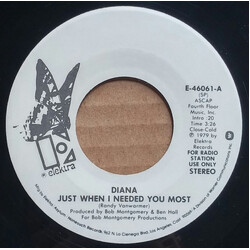 Diana Murrell Just When I Needed You Most USED VINYL 7INCH 45 RPM SINGLE PROMO