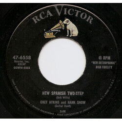 Chet Atkins / Hank Snow New Spanish Two-Step / Reminiscing USED VINYL 7INCH 45 RPM SINGLE
