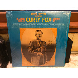 Curly Fox Champion Fiddler Volume 1 Vinyl LP USED