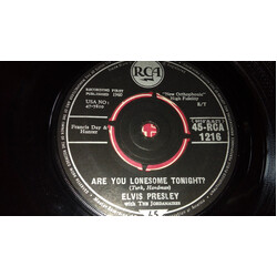 Elvis Presley / The Jordanaires Are You Lonesome Tonight? USED VINYL 7INCH 45 RPM SINGLE