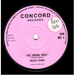 Monika Grimm / Les Sharp And His Band The Singing Shell / Hip USED VINYL 7INCH 45 RPM