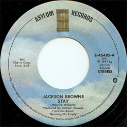 Jackson Browne Stay / The Load-Out USED VINYL 7INCH 45 RPM SINGLE