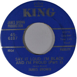 James Brown Say It Loud - I'm Black And I'm Proud USED VINYL 7INCH SINGLE