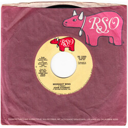 John Stewart (2) Midnight Wind / Somewhere Down The Line USED VINYL 7INCH 45 RPM SINGLE STYRENE