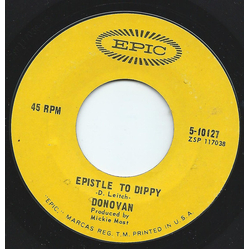 Donovan Epistle To Dippy Vinyl 7" USED
