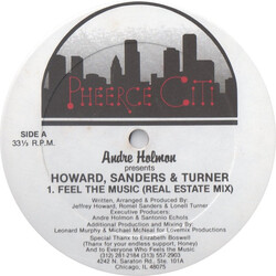 Andre Holmon / Jeffrey Howard / Romel Sanders / Lonell Turner Feel The Music USED VINYL 12INCH 33 S RPM