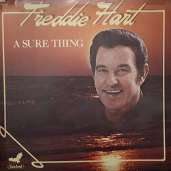 Freddie Hart A Sure Thing Vinyl LP USED