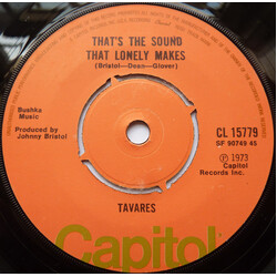 Tavares That's The Sound That Lonely Makes USED VINYL 7INCH
