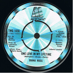Diana Ross One Love In My Lifetime USED VINYL 7INCH SINGLE 45 RPM