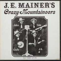 J.E. Mainer's Mountaineers J.E. Mainer's Crazy Mountaineers - Volume 1 Vinyl LP USED