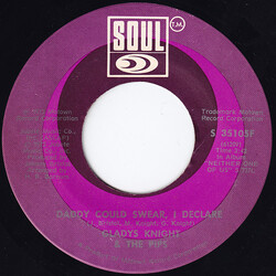 Gladys Knight And The Pips Daddy Could Swear, I Declare / For Once In My Life Vinyl 7" USED