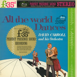 David Carroll & His Orchestra All The World Dances Vinyl LP USED