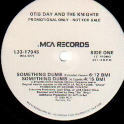 Otis Day & The Knights Something Dumb USED VINYL 12INCH 33 S RPM PROMO