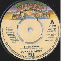 Donna Summer On The Radio USED VINYL 7INCH 45 RPM SINGLE