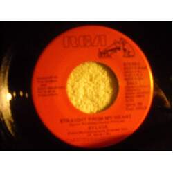 Sylvia (7) Straight From My Heart USED VINYL 7INCH 45 RPM PROMO