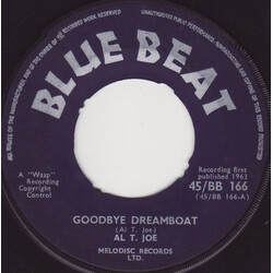 Al T. Joe Goodbye Dreamboat / Please Forgive Me USED VINYL 7INCH 45 RPM SINGLE