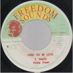 Phillip Fraser Need To Be Loved USED VINYL 7INCH 45 RPM SINGLE