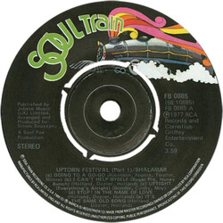 Shalamar Uptown Festival USED VINYL 7INCH SINGLE