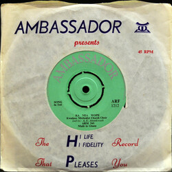 Kwadaso Methodist Church Choir Maye Kom USED VINYL 7INCH 45 RPM SINGLE