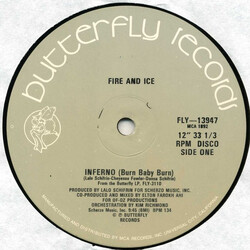 Fire And Ice (2) Inferno (Burn Baby Burn) USED VINYL 12INCH 33 S RPM