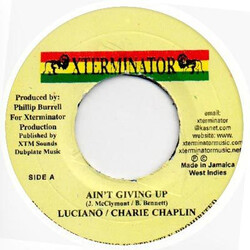 Luciano (2) / Charlie Chaplin (2) Ain't Giving Up USED VINYL 7INCH