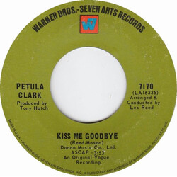 Petula Clark Kiss Me Goodbye USED VINYL 7INCH 45 RPM SINGLE