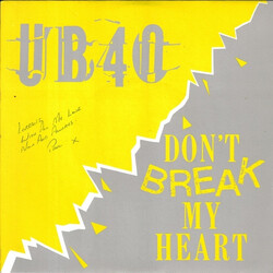 UB40 Don't Break My Heart USED VINYL 7INCH SINGLE 45 RPM