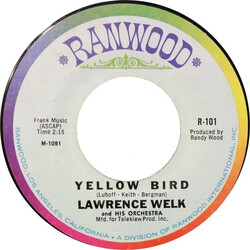 Lawrence Welk And His Orchestra Yellow Bird USED VINYL 7INCH 45 RPM SINGLE REISSUE