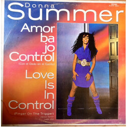 Donna Summer Amor Bajo Control (Con El Dedo En El Gatillo) = Love Is In Control (Finger On The Trigger) Vinyl 12" USED