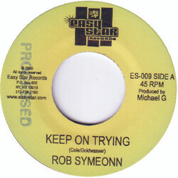 Rob Symeonn Keep On Trying USED VINYL 7INCH 45 RPM