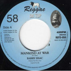 Barry Issac Mankind At War USED VINYL 7INCH 45 RPM