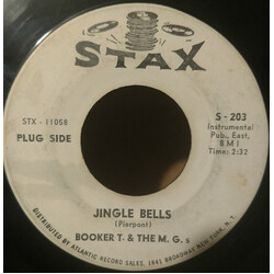 Booker T & The MG's Jingle Bells USED VINYL 7INCH 45 RPM SINGLE PROMO