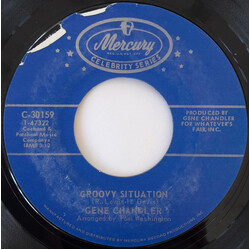 Gene Chandler Groovy Situation / Simply Call It Love USED VINYL 7INCH 45 RPM