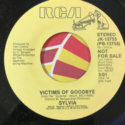 Sylvia (7) Victims Of Goodbye USED VINYL 7INCH 45 RPM SINGLE PROMO