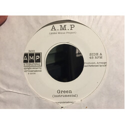 A.M.P. Outernational Green USED VINYL 7INCH 45 RPM
