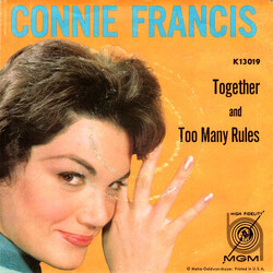 Connie Francis Together / Too Many Rules USED VINYL 7INCH 45 RPM SINGLE