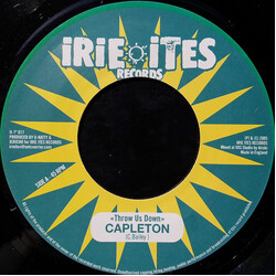 Capleton Throw Us Down USED VINYL 7INCH 45 RPM