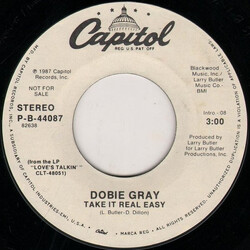 Dobie Gray Take It Real Easy USED VINYL 7INCH 45 RPM PROMO STYRENE