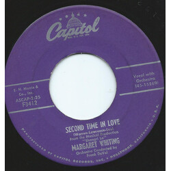 Margaret Whiting Old Enough / Second Time In Love USED VINYL 7INCH 45 RPM SINGLE MONO
