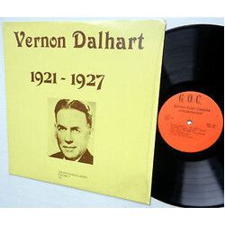 Vernon Dalhart 1921-1927 Vinyl LP USED