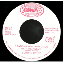 Elmo And Patsy Grandma Got Run Over By A Reindeer USED VINYL 7INCH 45 RPM SINGLE