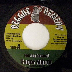 Sugar Minott / Reggae Remedy Riddim Section Moving Forward / Black Star Liner USED VINYL 7INCH
