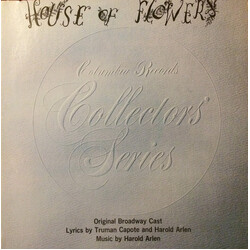 Harold Arlen / Truman Capote House Of Flowers Vinyl LP USED