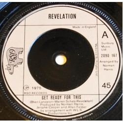Revelation (2) Get Ready For This USED VINYL 7INCH 45 RPM SINGLE