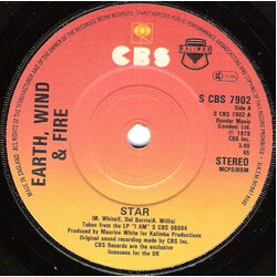 Earth, Wind & Fire Star VINYL 7" USED